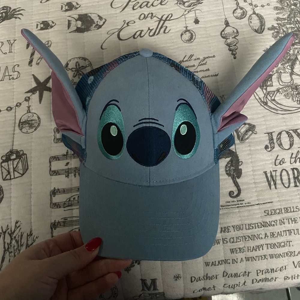 Stitch baseball hat